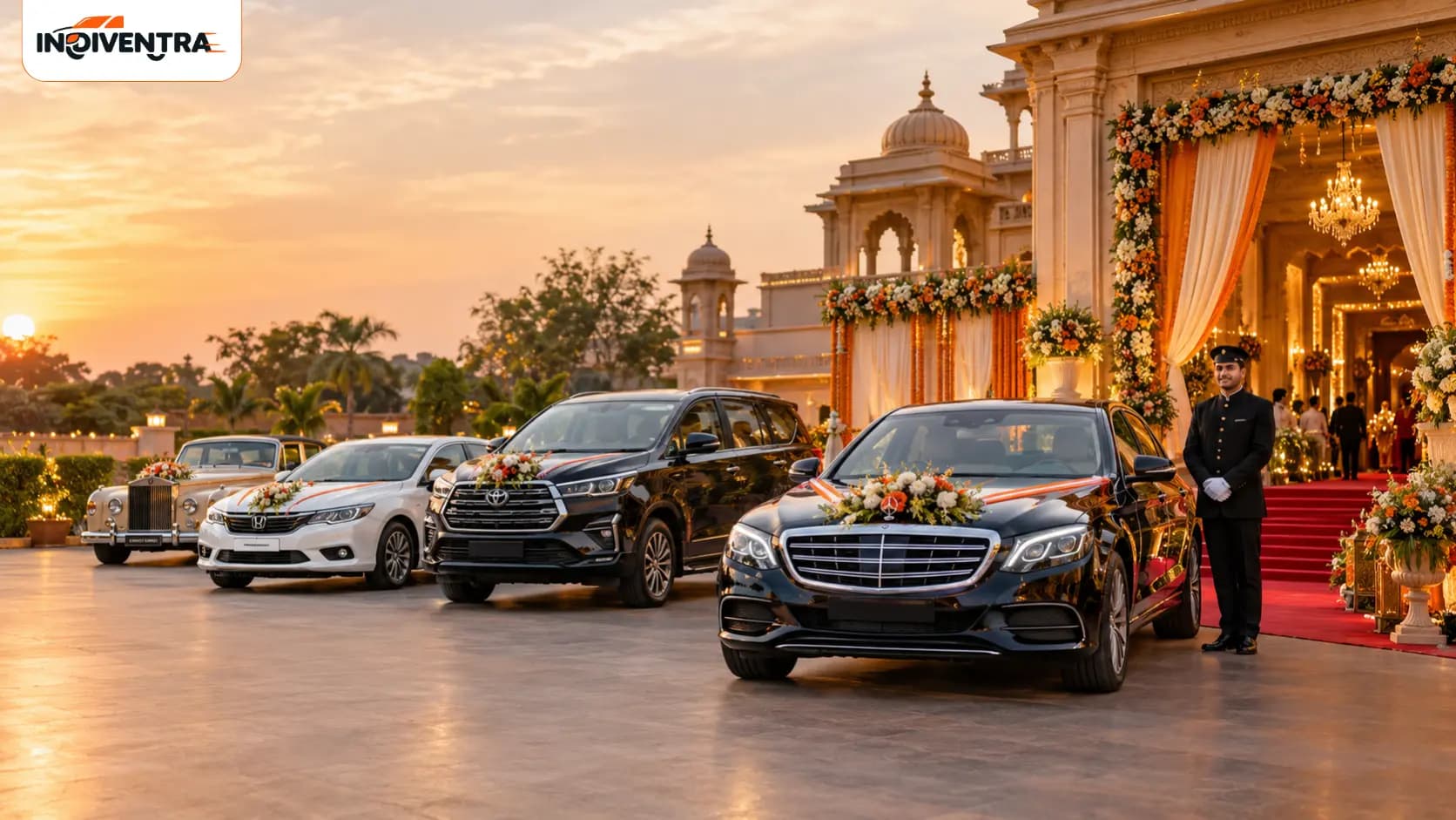 HIRE CAR ON RENT FOR WEDDING 
